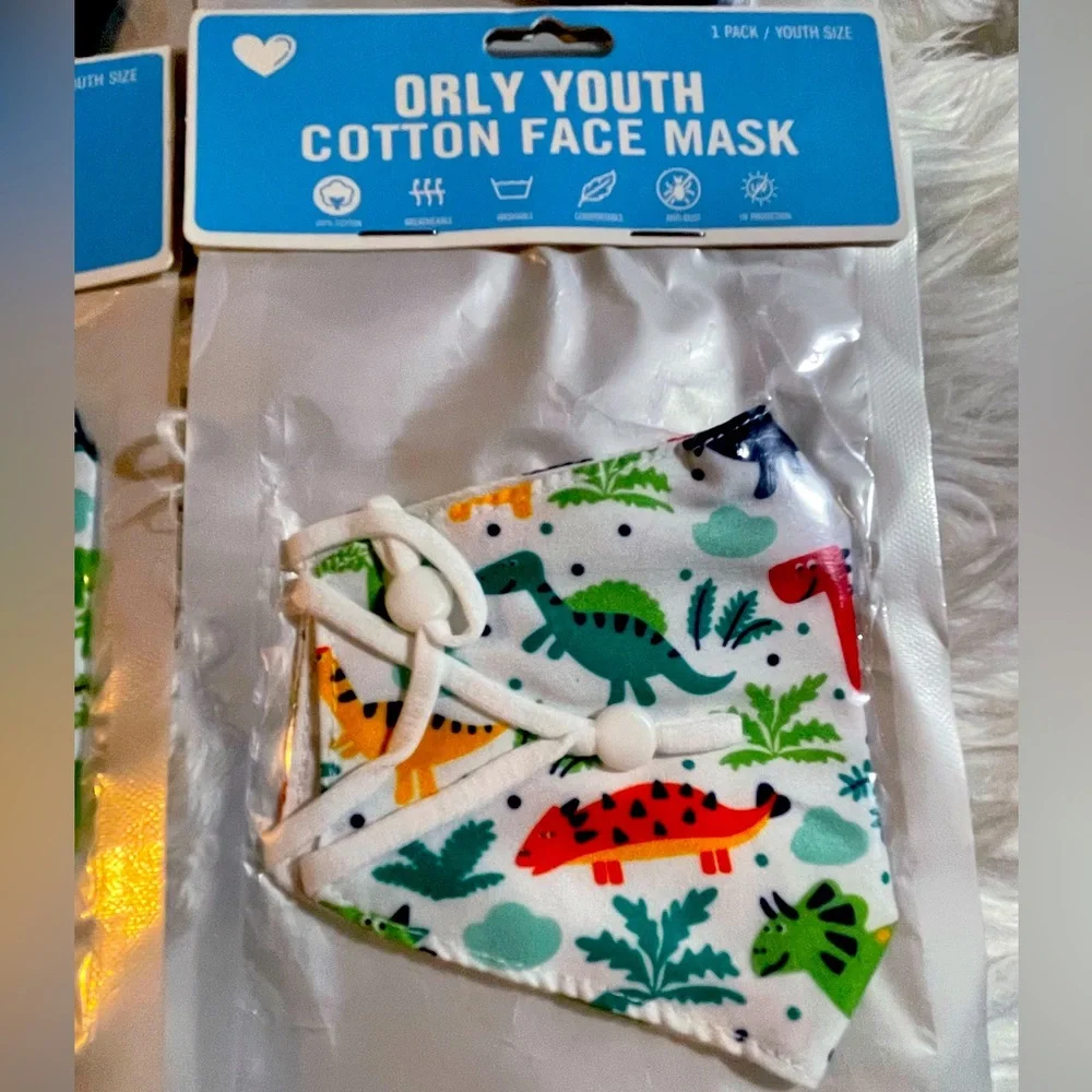 Kids face mask bundle duplicates of 4